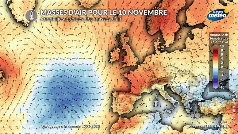 Toujours pas de vrai froid en vue en France