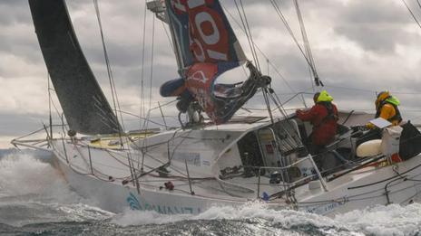 Transat Café L'Or : la saga Class40