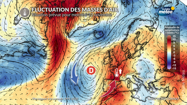 Fort flux de sud sur la France Actualités France
