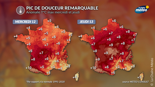 Episode de douceur exceptionnelle Actualités France