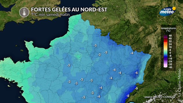 Gelées généralisées samedi Actualités France