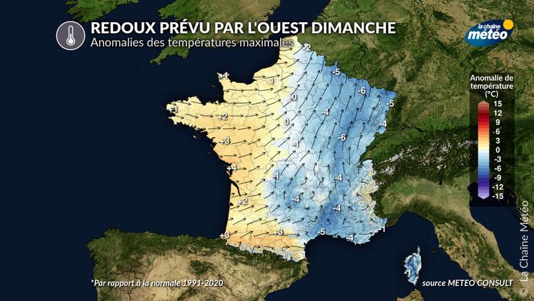 Redoux rapide ce week-end : le risque de neige en plaine diminue