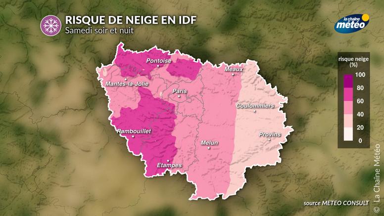 Risque de neige à Paris et en Île-de-France ce week-end : les dernières prévisions
