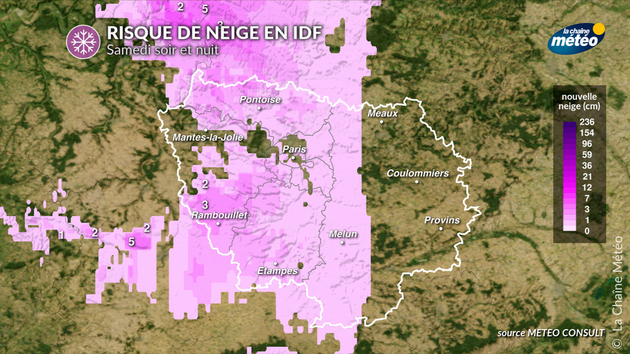 Faibles chutes de neige prévues sur l Actualités France