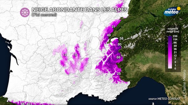 Nouvelles épaisseurs de neige attendues jusqu Actualités France