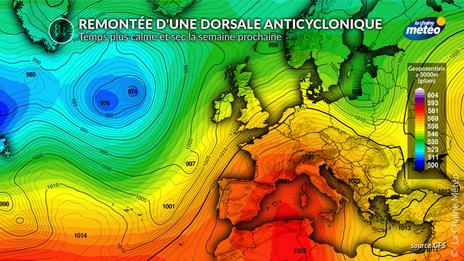 Vers un temps plus calme et sec la semaine prochaine