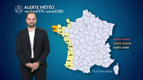 Dépression Davide : fortes vagues et risque de submersion