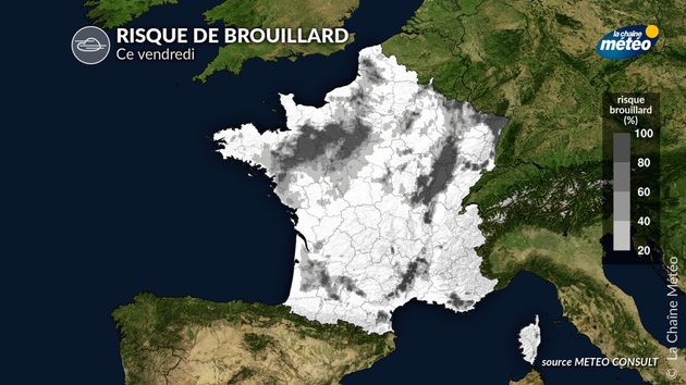 Risque de brouillards ce vendredi Actualités France