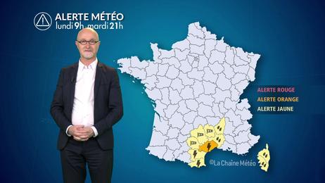 Episode cévenol, pluies intenses en Corse et vent turbulent