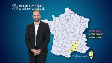 Dépression Emilia dans le sud-est : épisode de pluie intense