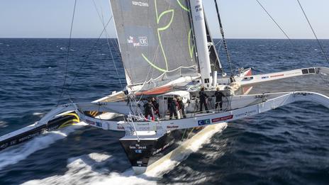 Trophée Jules Verne : cartographies et classement en direct