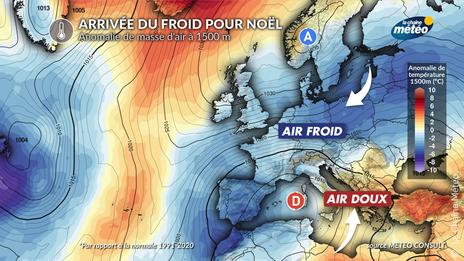 Vague de froid, neige en plaine : qu’en est-il vraiment à une semaine de Noël ?