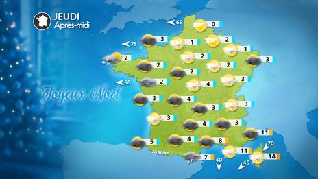 Fête de Noël : météo la plus froide depuis 10 ans