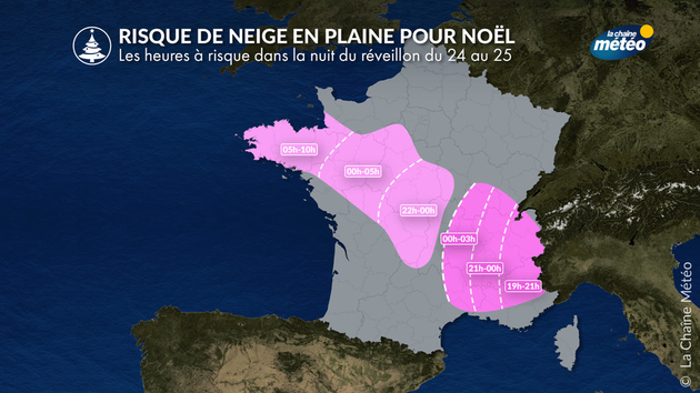 Episode de neige à Noël Actualités France