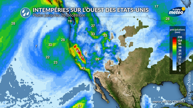 Intempéries sur l Actualités étranger