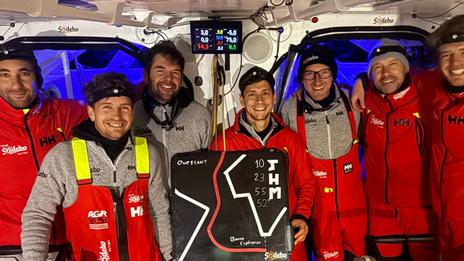 Trophée Jules Verne : Sodebo Ultim 3 signe un nouveau temps de référence au cap de Bonne Espérance !
