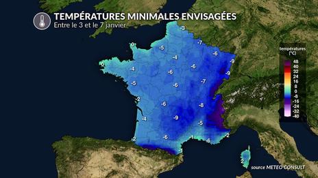 Une vague de froid en approche sur l’est et le centre de la France