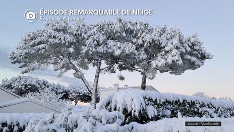 Un épisode neigeux plus marqué que prévu les 5 et 6 janvier