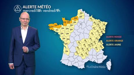 Episode de neige à l'est, tempête Goretti dans l'ouest
