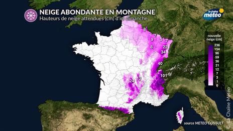 Neige abondante en montagne jusqu'à dimanche : après la disette, les stations vont faire le plein