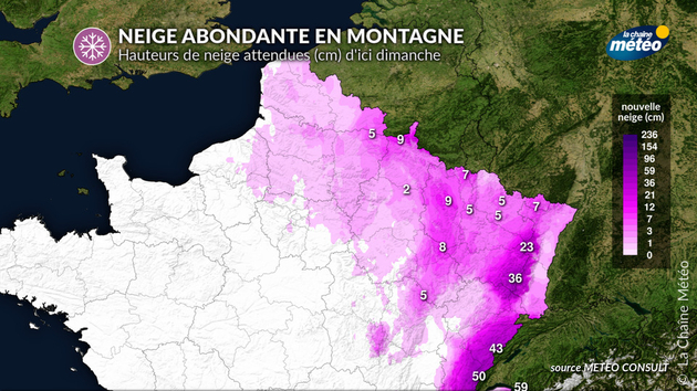 Neige abondante en montagne jusqu Actualités France