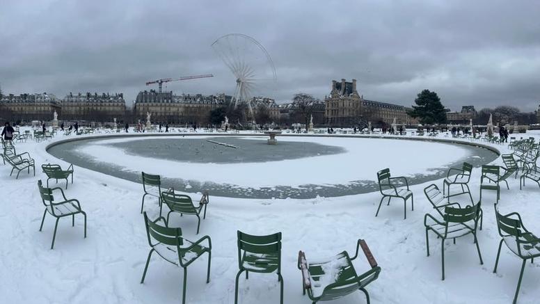 Bilan de la neige en France du mercredi 7 janvier : jusqu'à 10 cm dans la capitale