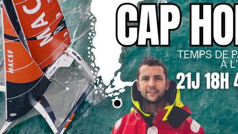 Guirec Soudée a passé le Cap Horn !