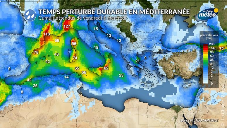 Méditerranée : pourquoi la séquence pluvieuse sera durable