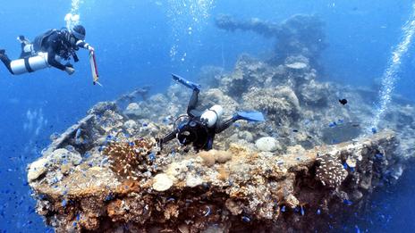 Le cimetière marin le plus grand du monde : le lagon de Truk