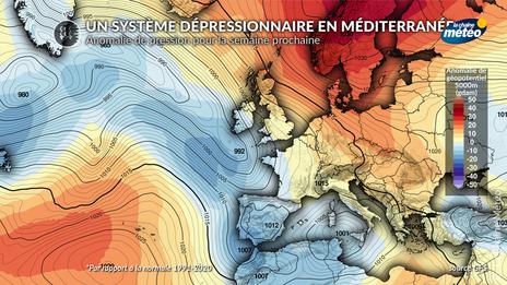 Dépression en Méditerranée : la péninsule ibérique puis le Maghreb sous les intempéries