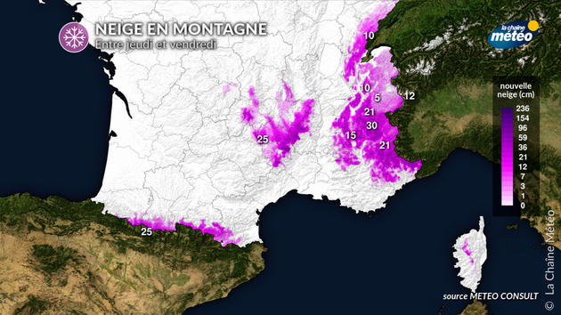 Neige attendue sur nos montagnes Actualités France
