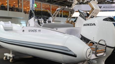 Honda Marine et Zar Formenti lancent NAXOS, une nouvelle vision du semi-rigide haut de gamme