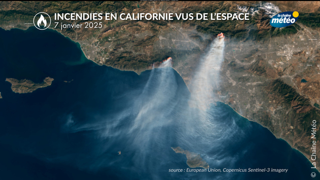 Incendies de Californie (Palissade fire) en janvier 2025 Climat