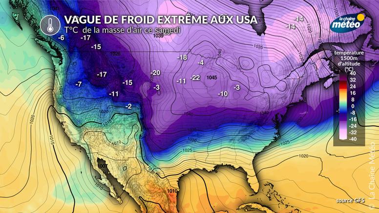 Vague de froid exceptionnelle aux États-Unis : l’une des plus marquantes depuis 40 ans