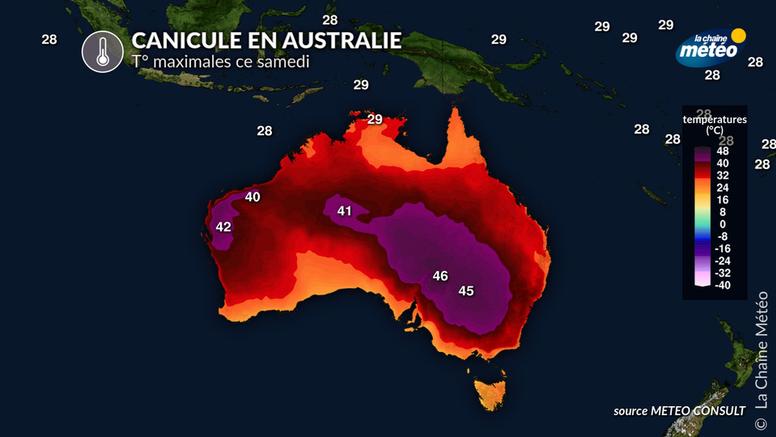 Australie : la canicule frôle les 50°C et attise des feux géants dans le Victoria