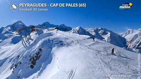 Point montagne : un enneigement correct sur toutes nos montagnes, neige abondante samedi sur les Pyrénées