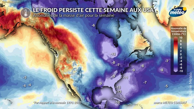 Grands froids aux États-Unis : pourquoi cela persiste, et jusqu’à quand ?