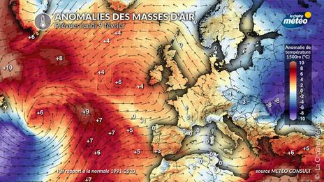 Pas de froid en vue pour la fin de l'hiver en France