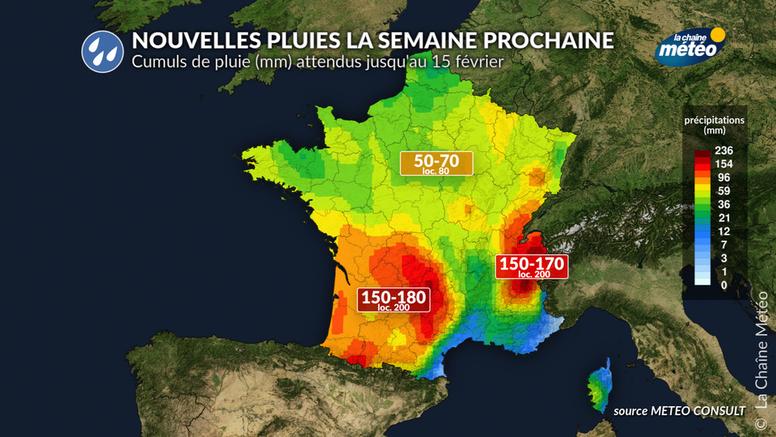 Pluies à répétition : les régions les plus exposées au risque d’inondation