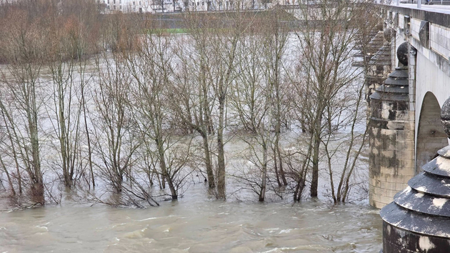 la Loire commence à monter à Tours Actualités France