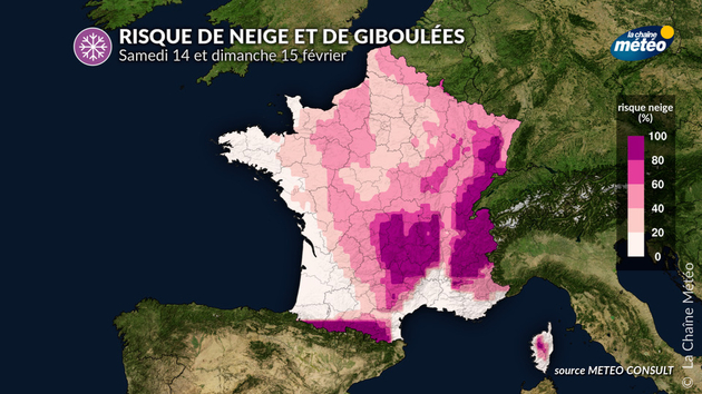Risque de neige et de giboulées Actualités France