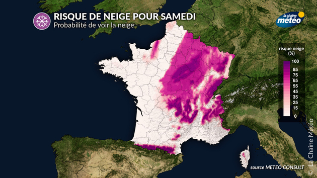 Risque de neige en plaine Actualités France