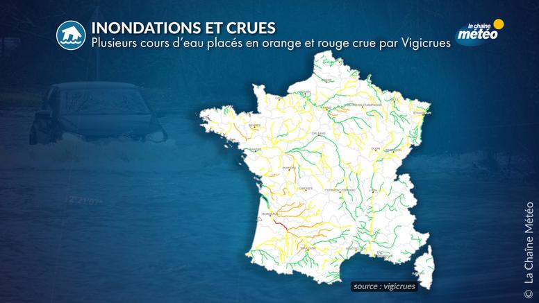 VIGILANCE ROUGE CRUES : une situation durable et compliquée dans l'ouest
