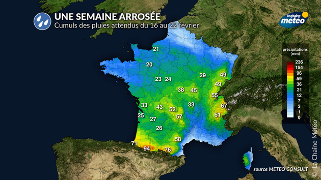 Une semaine arrosée Actualités France