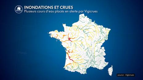 Crues et inondations : la Mayenne placée à son tour en orange crue par Vigicrues