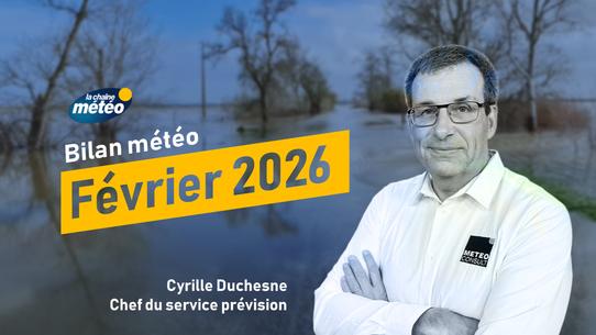 Bilan météo du mois de février 2026