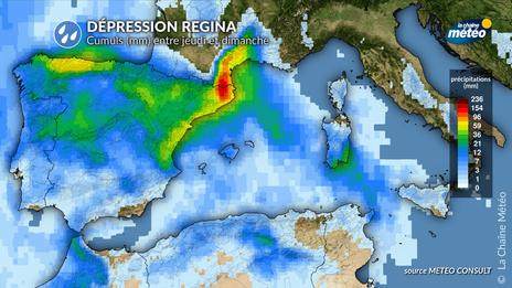 Dépression Regina : de nouvelles pluies attendues dès ce jeudi dans le Roussillon