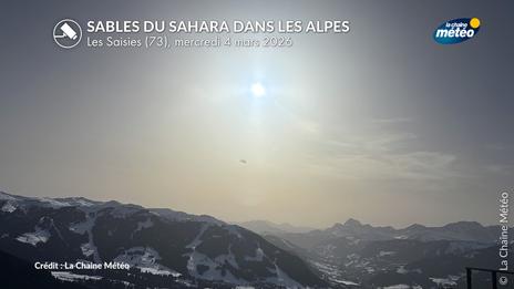 Point météo montagne : une neige de printemps… sous les sables du Sahara