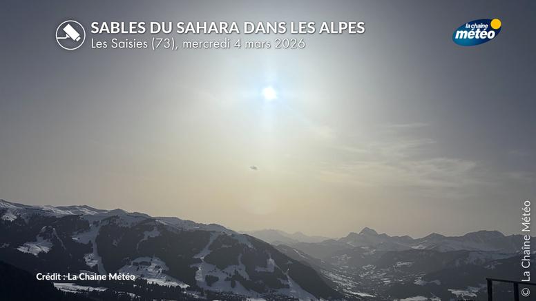 Point météo montagne : une neige de printemps… sous les sables du Sahara