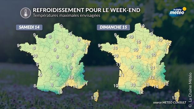 Week-end refroidi Actualités France